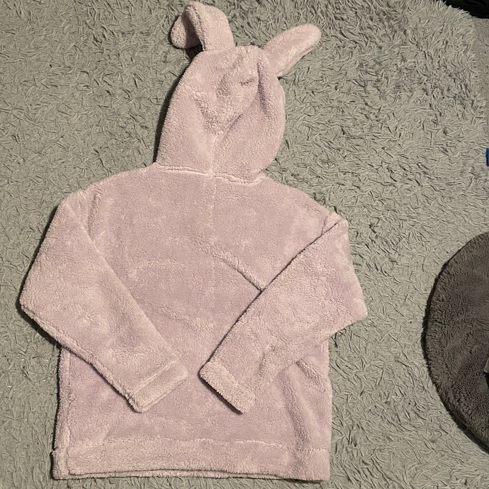 GU Marshmallow Feel Rabbit Light Purple Hoodie - Picture 13 of 16
